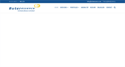 Desktop Screenshot of buteressence.com